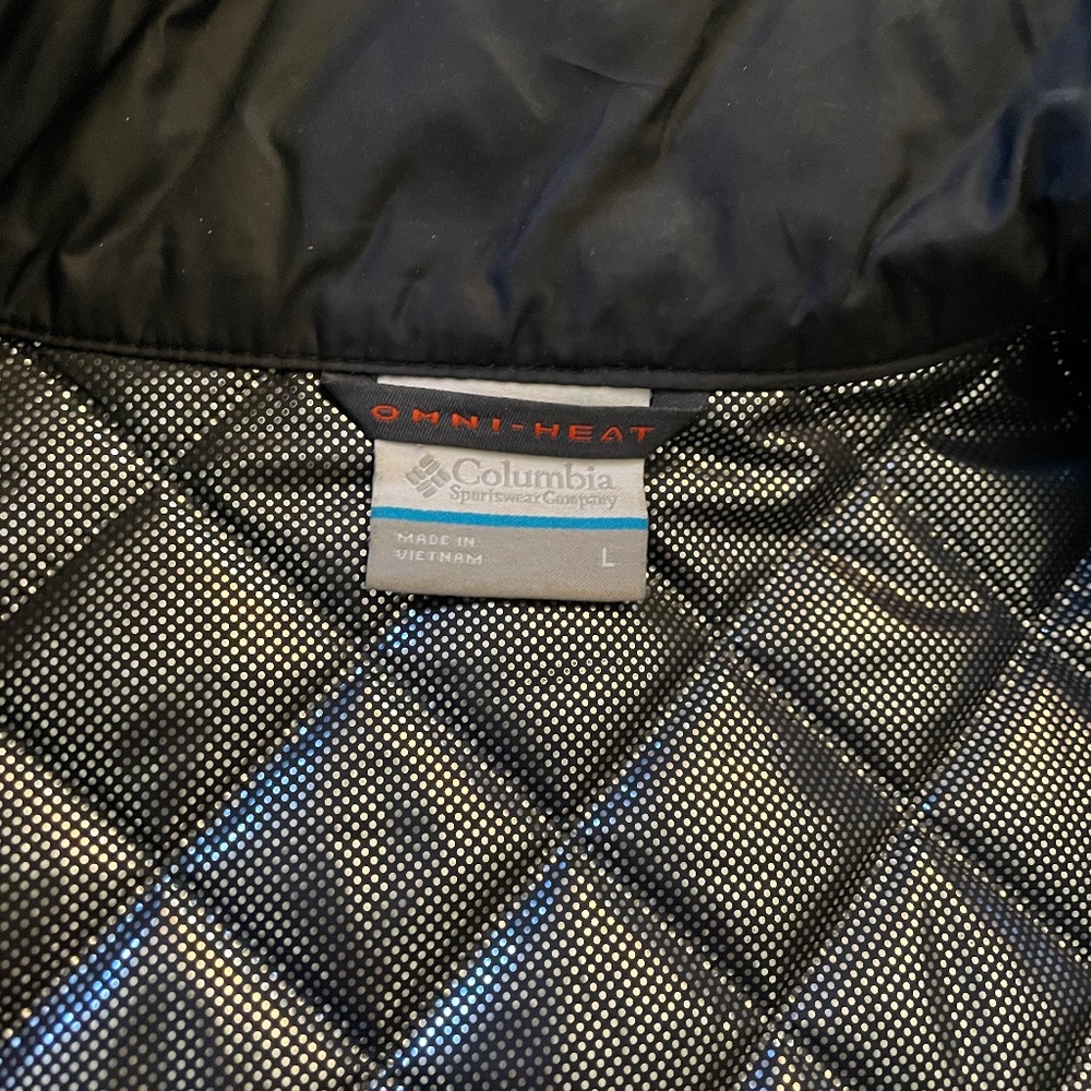 Columbia Women's Black  jacket - winter jacket - size L omni heat - Picture 5 of 5
